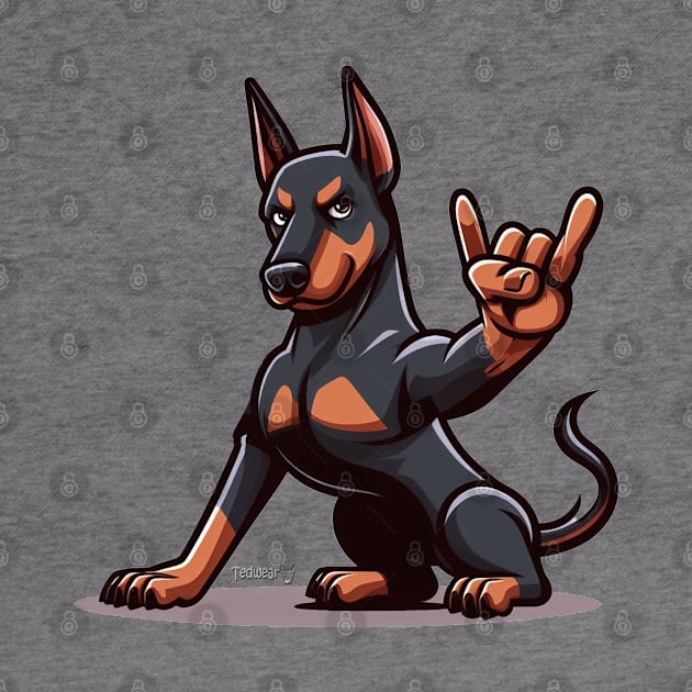 Rock Dobe by Tedwear